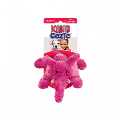 KONG® COZIE™ ELMER ELEPHANT SMALL DOG TOY