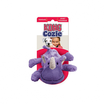 KONG® COZIE™ ROSIE RHINO SMALL DOG TOY